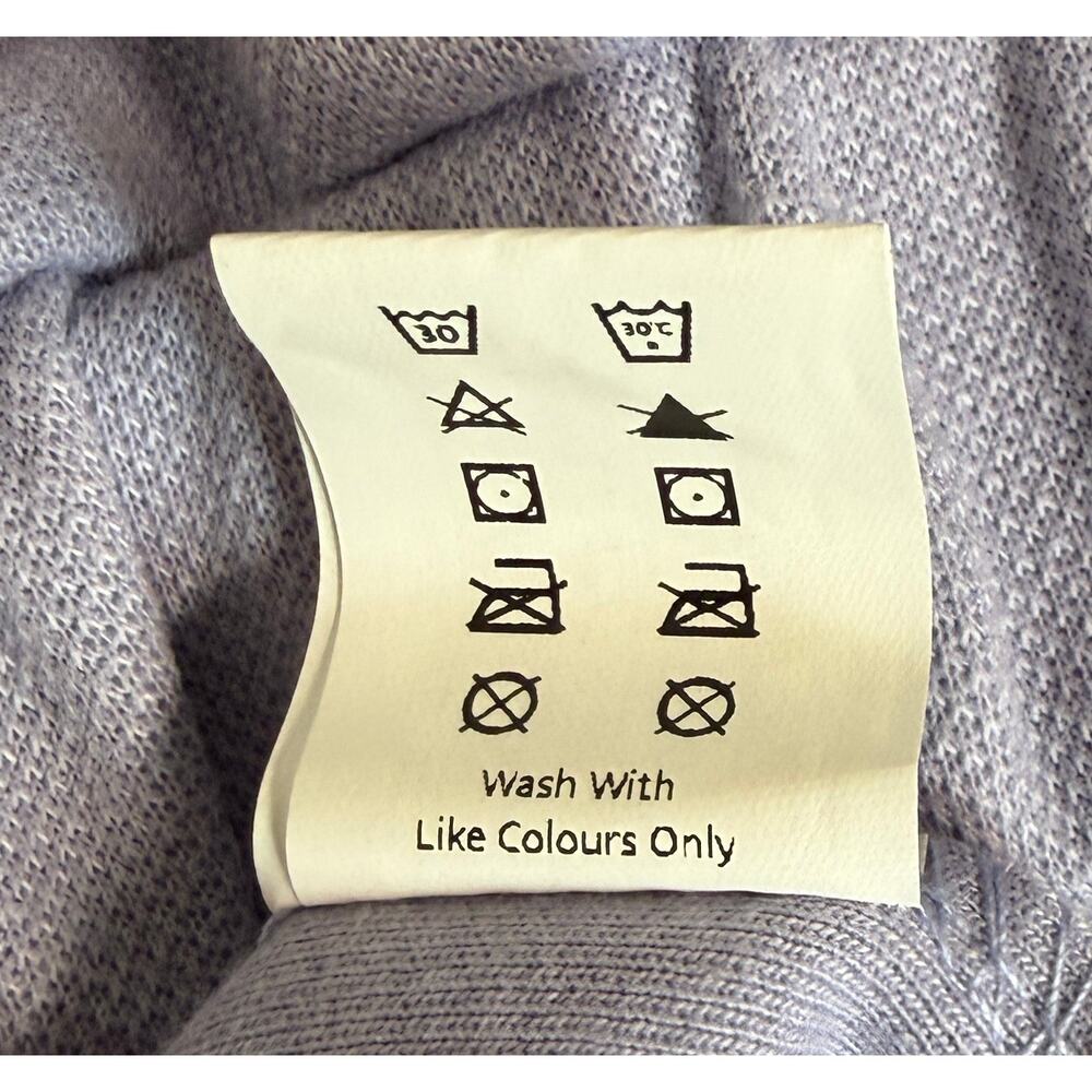 Halara Women Crop Hoodie Jacket Size XS Extra Small Purple Long Sleeve NWT New - Picture 10 of 10